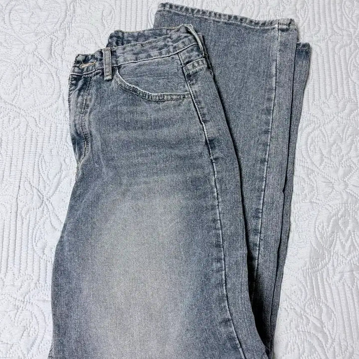 [BUNJANG] Wide Wash Pants - Size S / 와이드 워싱 팬츠 S