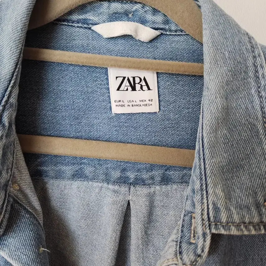 [BUNJANG] Zara Denim Jacket Large / 자라 청자켓 라지