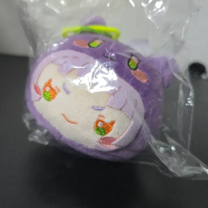 [BUNJANG] Hololive Murasaki Shion Okaburi Mascot Plush / 홀로라이브 무라사키 시온 오카부리 마스코트 인형
