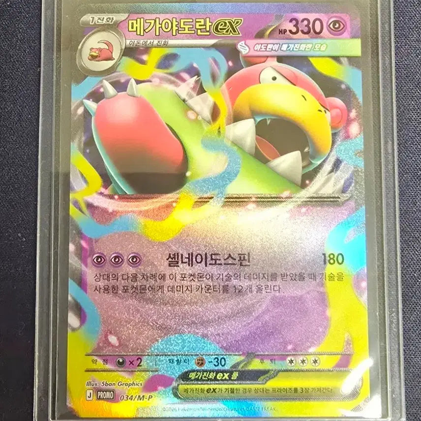 [BUNJANG] Pokemon Card Mega Yadoran EX Promo / 포켓몬 카드 메가야도란 EX 프로모