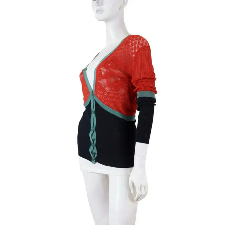 [BUNJANG] 1990s Jean Paul Gaultier Corset Mesh Cardigan / 1990s Jean Paul Gaultier 코르셋 메쉬 가디건