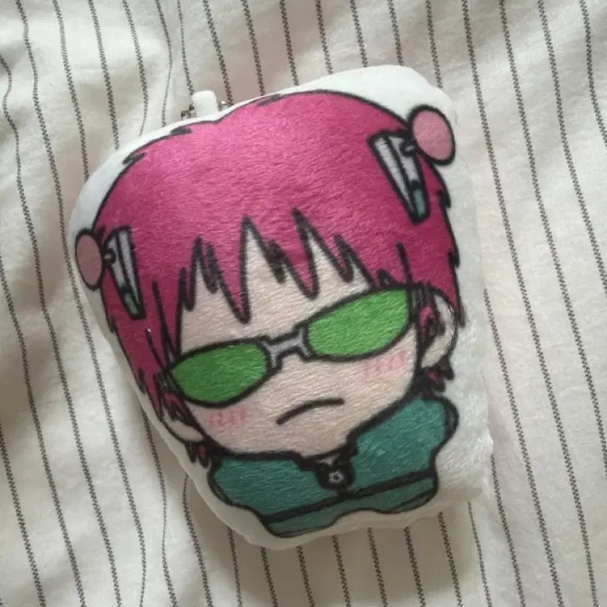 [BUNJANG] Saiki Kusuo Plush Keychain / 사이키 쿠스오 인형 키링 봉제인형