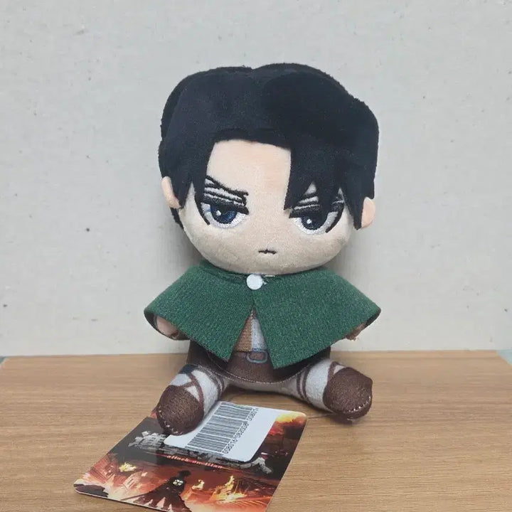 [BUNJANG] Attack on Titan Levi Ackerman Sitting Plush / 진격의 거인 진격거 리바이 앉은 누이 오스와리누이