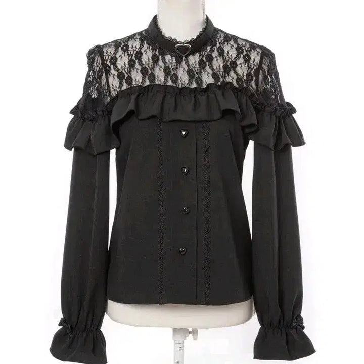 [BUNJANG] Dear My Love (Dimarub) Jireigei Blouse / 디어마이러브 디마럽 블라우스 지뢰계