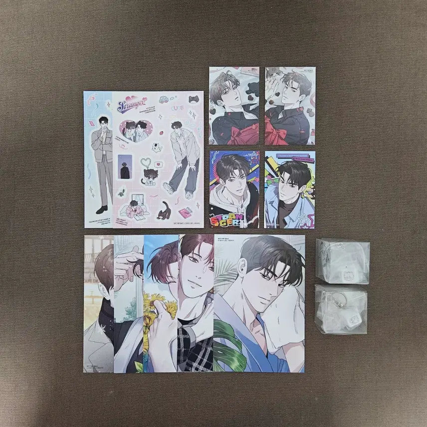 [BUNJANG] Stranger Vol. 7 Limited Edition Box Set / 이방인 7권 한정판 박스 세트 포토카드 포카 엽서 스티커 키캡 키링 비엘