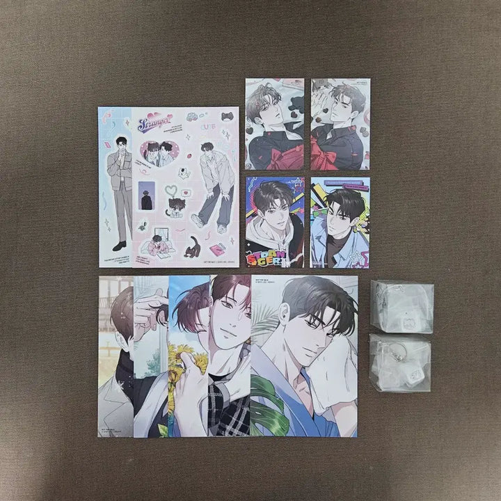 [BUNJANG] Stranger Vol. 7 Limited Edition Box Set / 이방인 7권 한정판 박스 세트 포토카드 포카 엽서 스티커 키캡 키링 비엘
