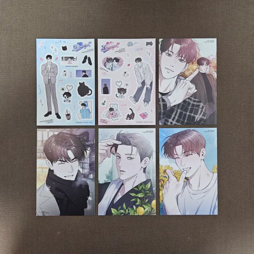 [BUNJANG] Stranger Vol. 7 Limited Edition Box Set / 이방인 7권 한정판 박스 세트 포토카드 포카 엽서 스티커 키캡 키링 비엘