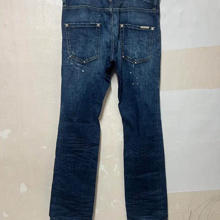 [BUNJANG] Dsquared2 Painting Washed Jeans (Size 46) / 디스퀘어드2 페인팅 워싱진 46사이즈 봄,여름 추천 (두껍지않음)