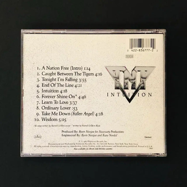 [BUNJANG] TNT Intuition CD / [CD중고] 티앤티 (TNT) / Intuition