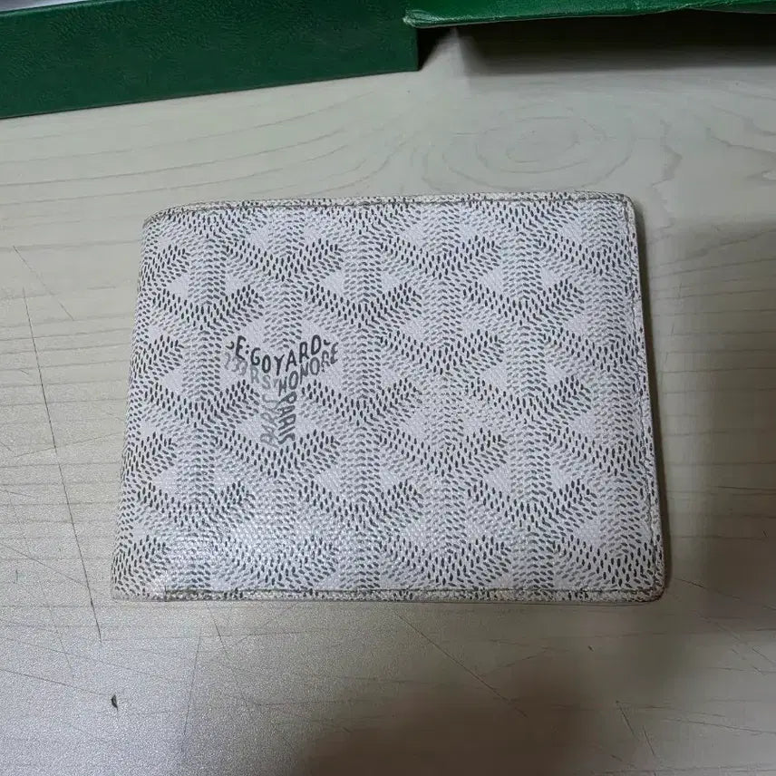 [BUNJANG] Goyard Victoire Wallet White / 고야드 빅투아르 반지갑 화이트 팝니다.