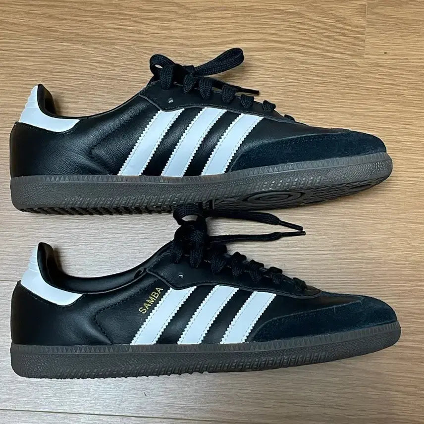 [BUNJANG] Adidas Samba OG Black White / [255] 아디다스 삼바 OG 블랙 화이트 검