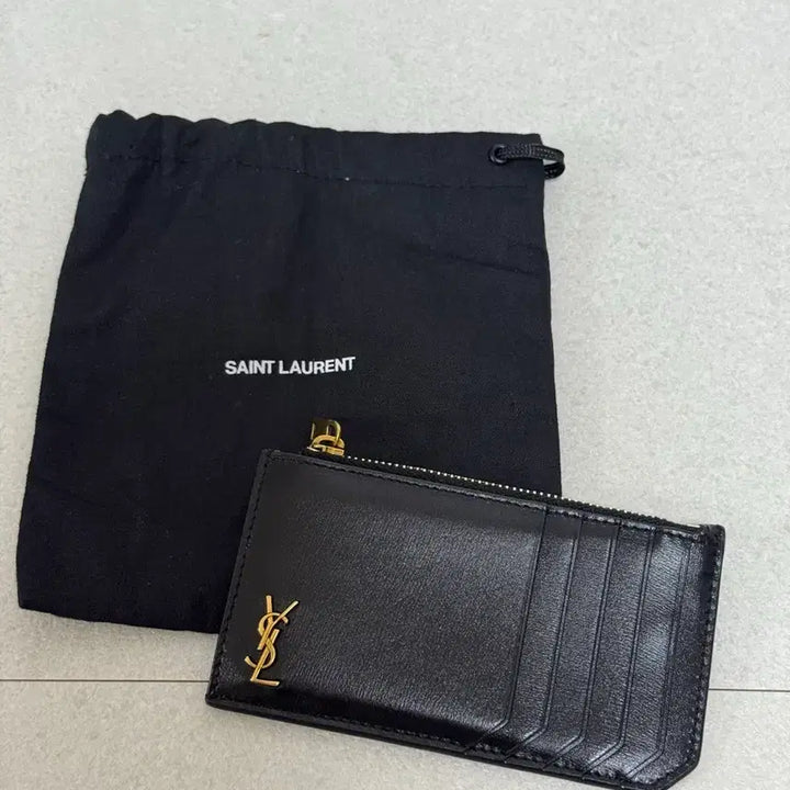 [BUNJANG] Saint Laurent Card Holder / 생로랑 카드지갑