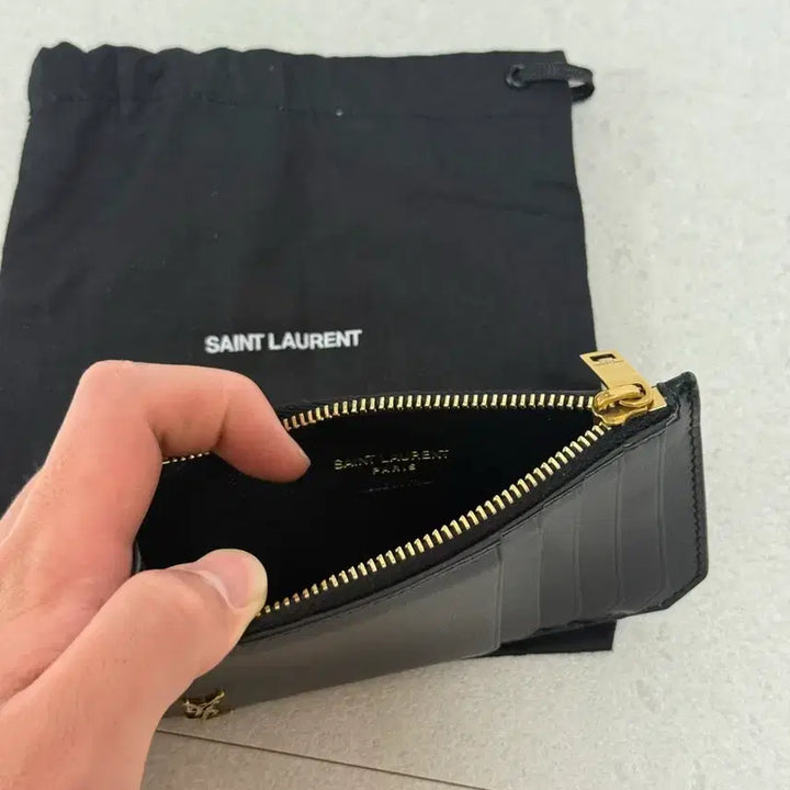 [BUNJANG] Saint Laurent Card Holder / 생로랑 카드지갑