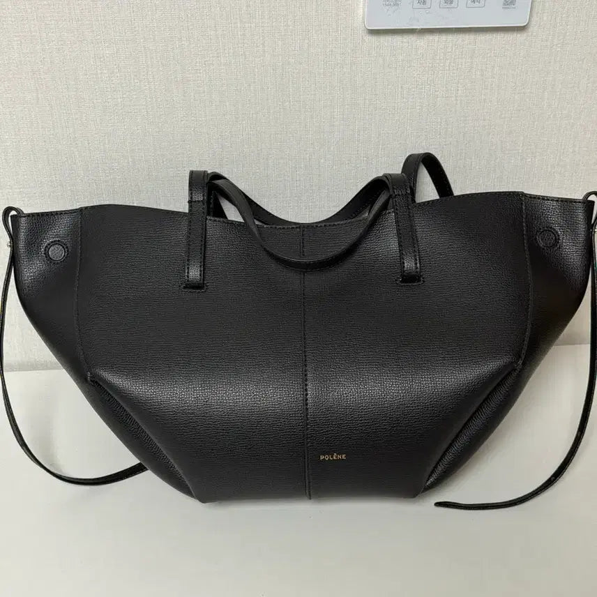 [BUNJANG] Polene Mini Sim Black Tote Bag / 폴렌느 미니 심 블랙 토트백