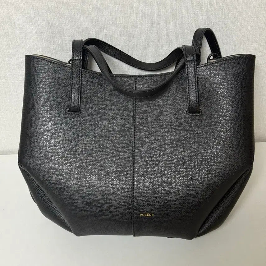 [BUNJANG] Polene Mini Sim Black Tote Bag / 폴렌느 미니 심 블랙 토트백