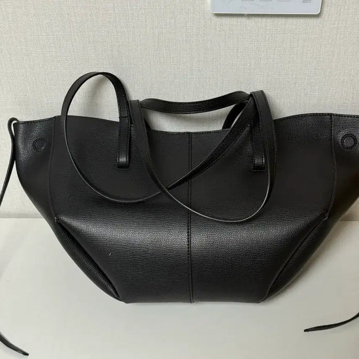 [BUNJANG] Polene Mini Sim Black Tote Bag / 폴렌느 미니 심 블랙 토트백