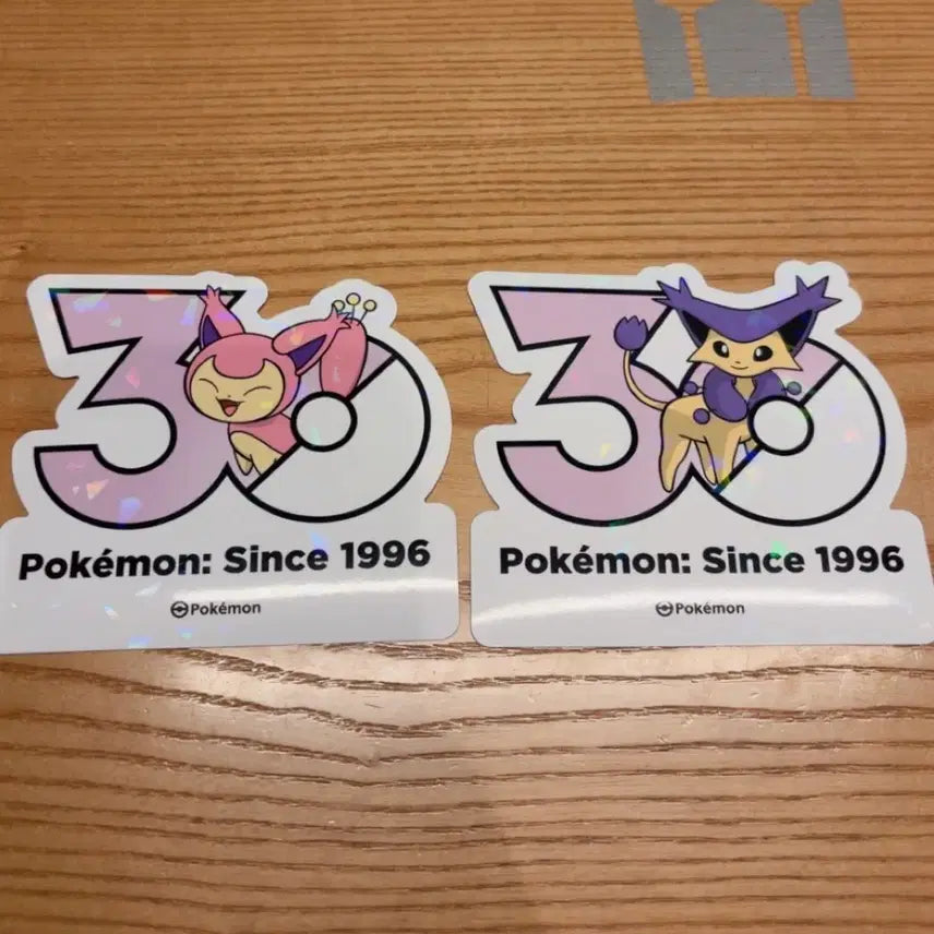 [BUNJANG] Ensky Delkitty Pokemon 30th Anniversary Sticker Set / 에나비 델케티 포켓몬 30주년 기념 스티커 세트