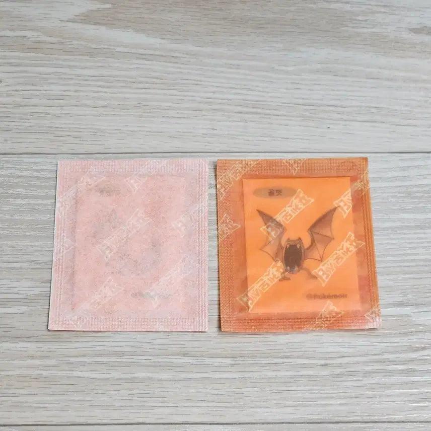 [BUNJANG] Pokemon Stick Seal Golbat/Venomoth Bundle Set / 포켓몬 띠부씰 뿔충이/골뱃