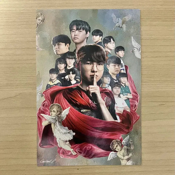 [BUNJANG] LCK 2023 Photo Exhibition Faker Mid Postcard / 2023 LCK 사진전 엽서 미드 페이커
