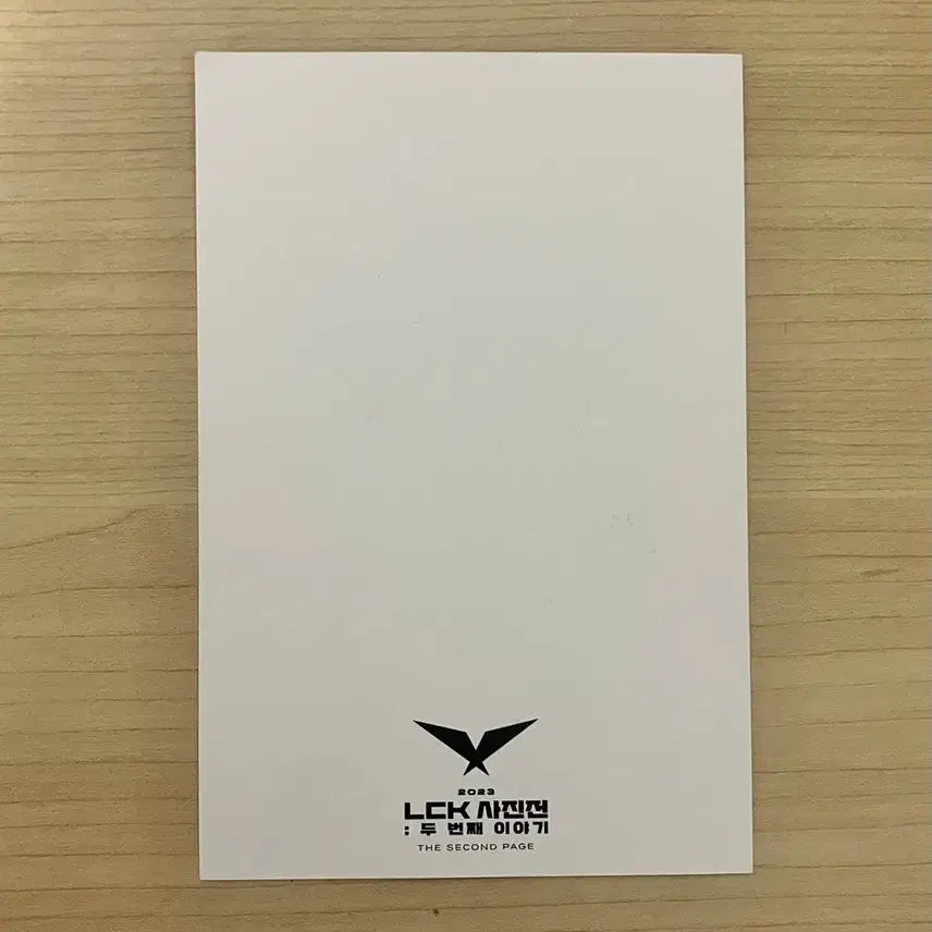 [BUNJANG] LCK 2023 Photo Exhibition Faker Mid Postcard / 2023 LCK 사진전 엽서 미드 페이커