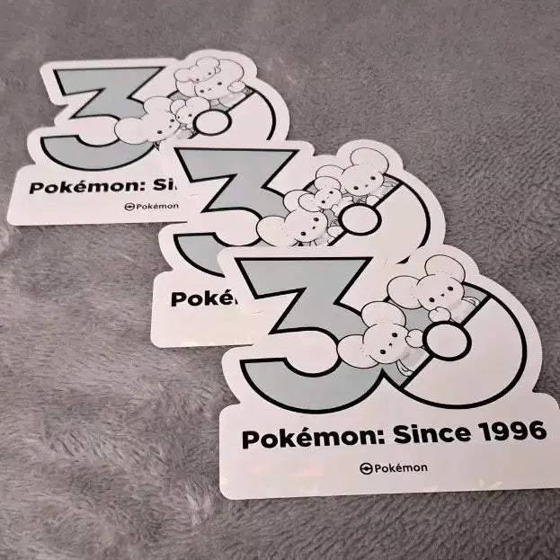 [BUNJANG] Pokemon 30th Anniversary Sticker Set - Sentret &amp; Furret / 포켓몬 30주년 스티커 두리쥐 파밀리쥐