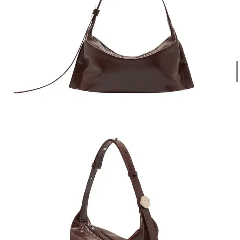 [BUNJANG] Moor Nuovho Mini Hobo Bag Dark Brown / 무르 누오보 미니 호보백 다크브라운