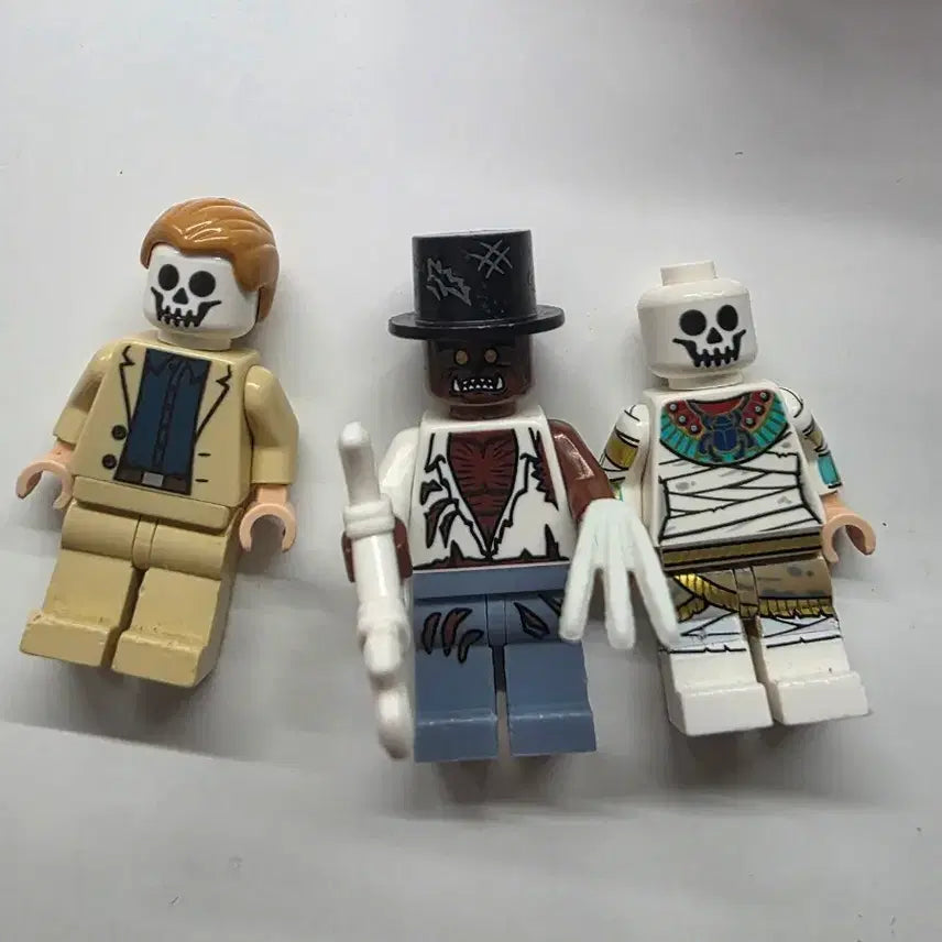 [BUNJANG] LEGO Werewolf &amp; Skeleton Minifigure Bundle Set / 레고 늑대인간+해골 미니피규어 일괄 판매합니다.