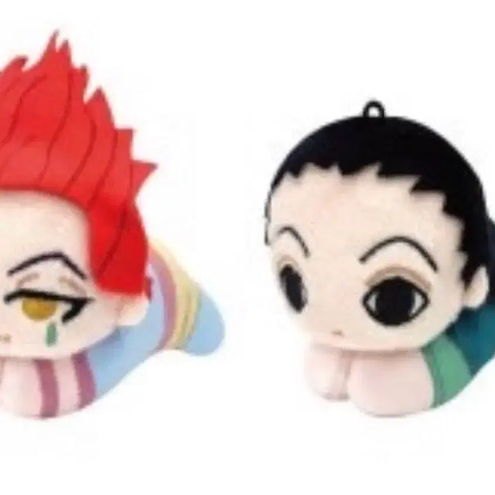 [BUNJANG] Hunter x Hunter Illumi &amp; Hisoka Hug Character Set / 헌터헌터 허그캬랴 이르미&amp;히소카 일괄 헌헌