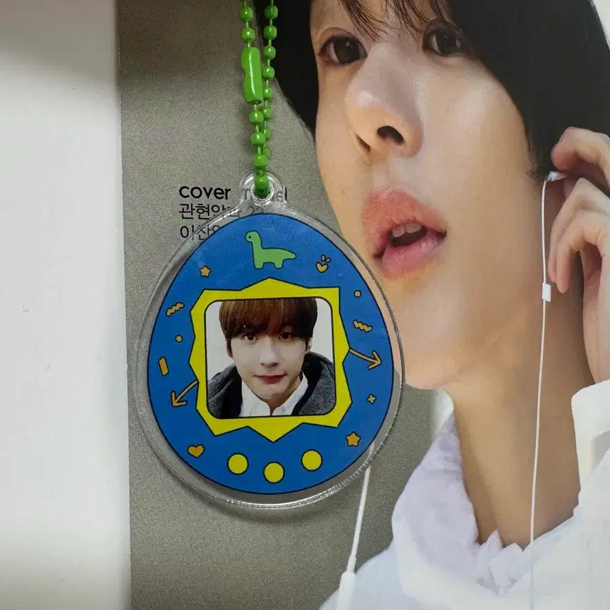 [BUNJANG] RIIZE Anton Damagotchi Keychain Lucky Draw POB Unsealed / 라이즈 앤톤 다마고치 키링 생카 럭드 비공굿 미개봉 새상품