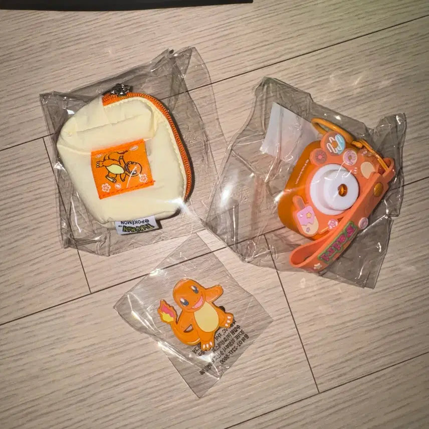 [BUNJANG] Olive Young Pokemon Orthomol Charmander Goods Set / 올리브영 포켓몬 오쏘몰 릴리이브 파이리 굿즈