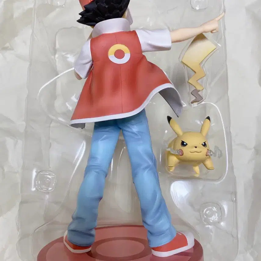 [BUNJANG] Kotobukiya ARTFX J 1/8 Scale Pokemon Series Red with Pikachu Figure / 코토부키야 ARTFX J 1/8 포켓몬스터 시리즈 레드 with 피카츄