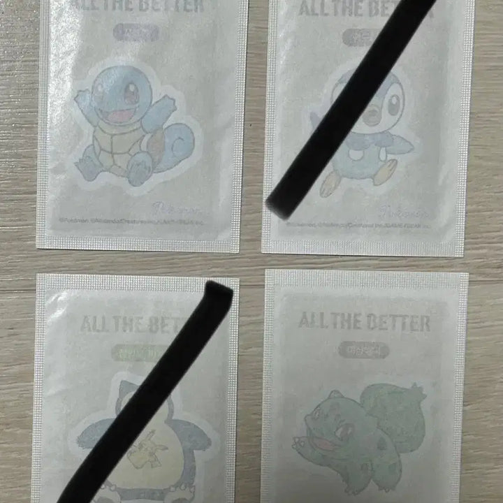 [BUNJANG] Olive Young Older Better Pokemon Stickers Large / (구매및교환)올리브영 올더베러 포켓몬 스티커 대형 포켓몬