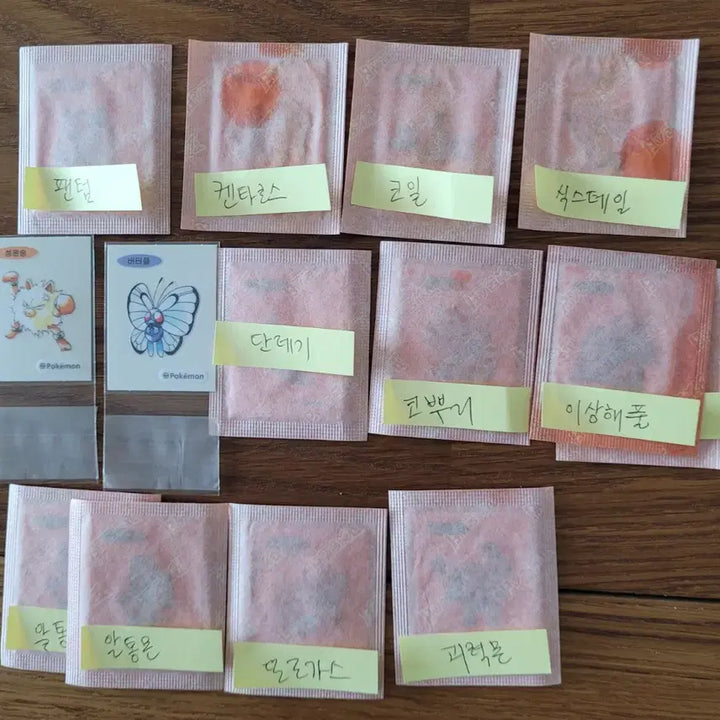 [BUNJANG] Pokemon 30th Anniversary Artwork Stickers / 포켓몬띠부씰  30주년 아트워크 판매