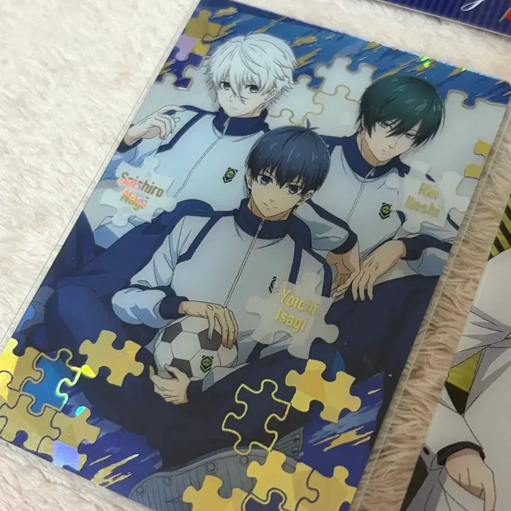 [BUNJANG] Blue Lock Nagi Isagi Rin Wafer Card Set / 블루록 나기 이사기 린 웨하스 파샤 클카 포카
