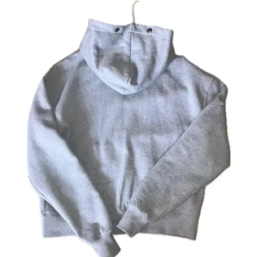 [BUNJANG] Amou Faux Fur Hooded Zip-up Jacket Gray / 아모우 퍼 후드집업 그레이