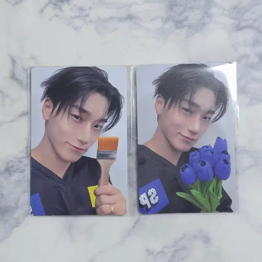 [BUNJANG] ATEEZ San Aniteez Popup Lucky Draw Photocard / 에이티즈 산 애니티즈 팝업 5만원 10만원 구매 특전 산덕이