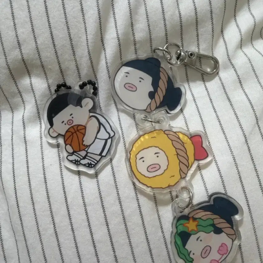 [BUNJANG] Slam Dunk Pop-up Doll &amp; Keyring Set / 슬램덩크 뽕어인형,키링 세트 판매