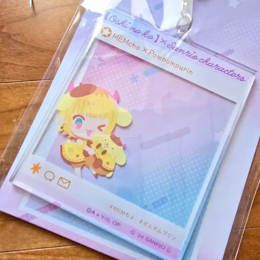 [BUNJANG] Oshi no Ko x Pompompurin Collaboration SNS Style Acrylic Keyholder / (새상품) 최애의아이 x 폼폼푸린 콜라보 SNS풍 아크릴 키홀더