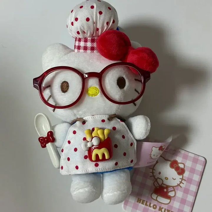 [BUNJANG] Sanrio Hello Kitty Shanghai Exclusive Plush Keychain / [정품] 중국 상하이 키티 인형 키링 산리오 헬로키티