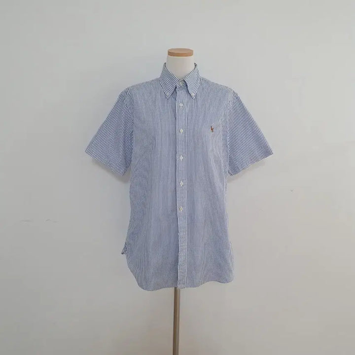 [BUNJANG] Polo Ralph Lauren Striped Short Sleeve Shirt / No.26051006 폴로 랄프로렌 스트라이프 반팔 셔츠