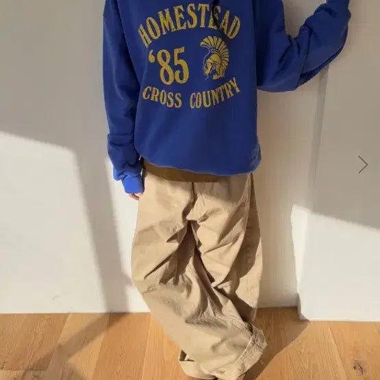 [BUNJANG] Homestead Sweatshirt Cobalt Blue / Homested sweatshirt 새상품