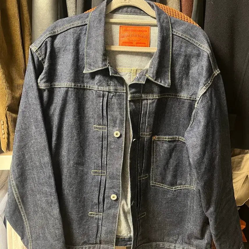 [BUNJANG] Outstanding Daejeon Edition Denim Jacket L / 아웃스탠딩 대전판 데님자켓 L