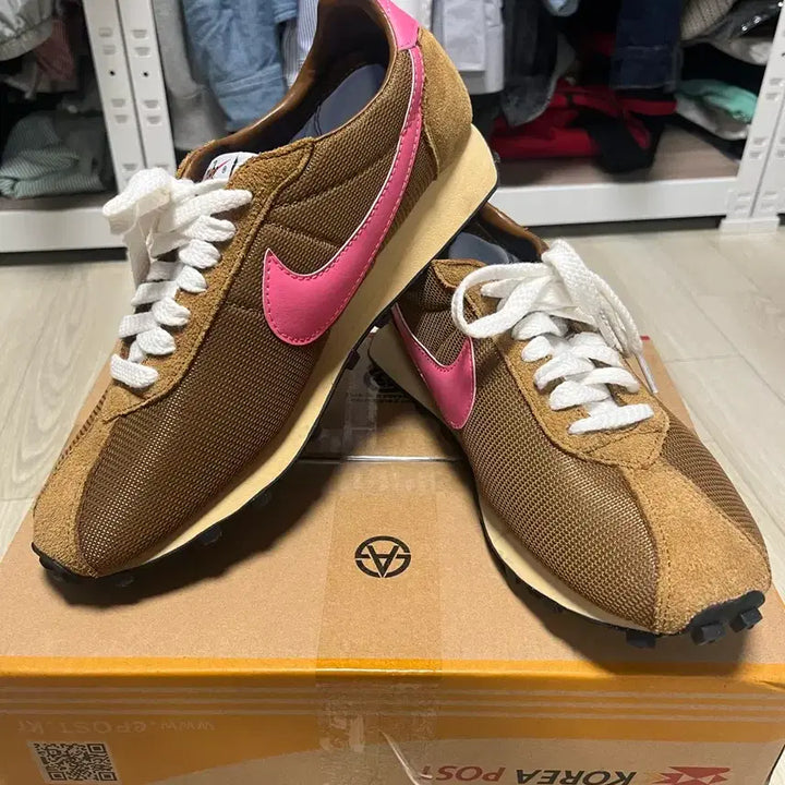 [BUNJANG] Nike LD1000 British Tan/Pink Sneakers 275 / 나이키 LD1000 브리티시 탄 핑크 275