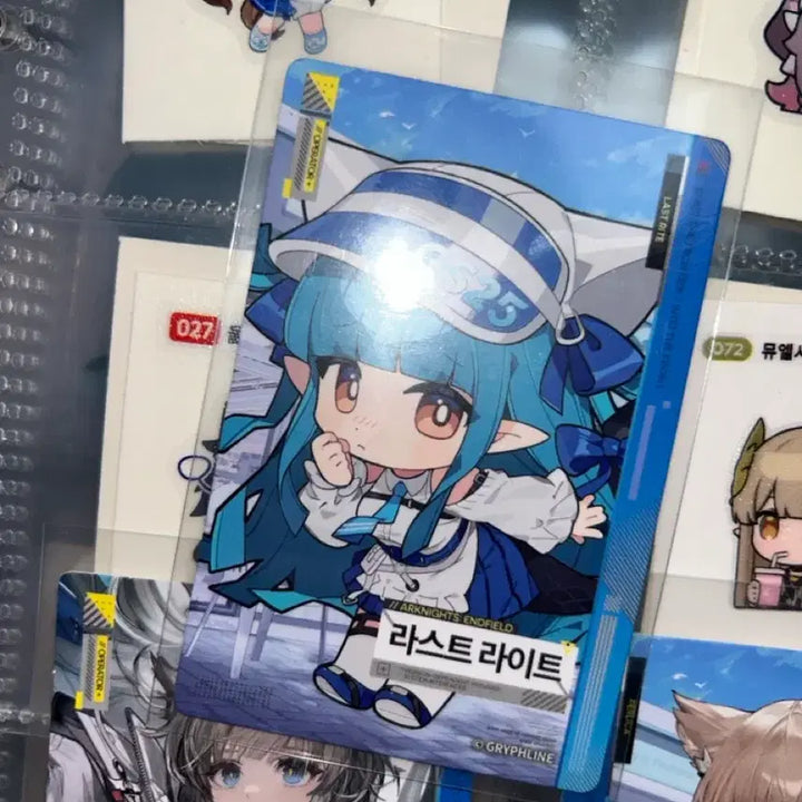 [BUNJANG] Arknights Endfield Last Light Lala GS Photocard / 명일방주 엔드필드 라스트 라이트 라라 지에스 초콜릿 포카 포토카드