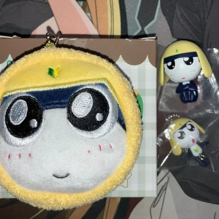 [BUNJANG] Keroro Tamama Bundle (Macaron Plush, Figure Keychain, Machiboke) / 케로로 타마마 일괄 (마카롱 누이, 피규어 키링, 마치보케)