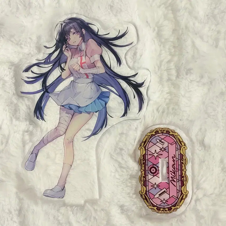 [BUNJANG] Danganronpa Mikan Tsumiki Unsealed Acrylic Stand / 단간론파 미캉 아크릴 개봉