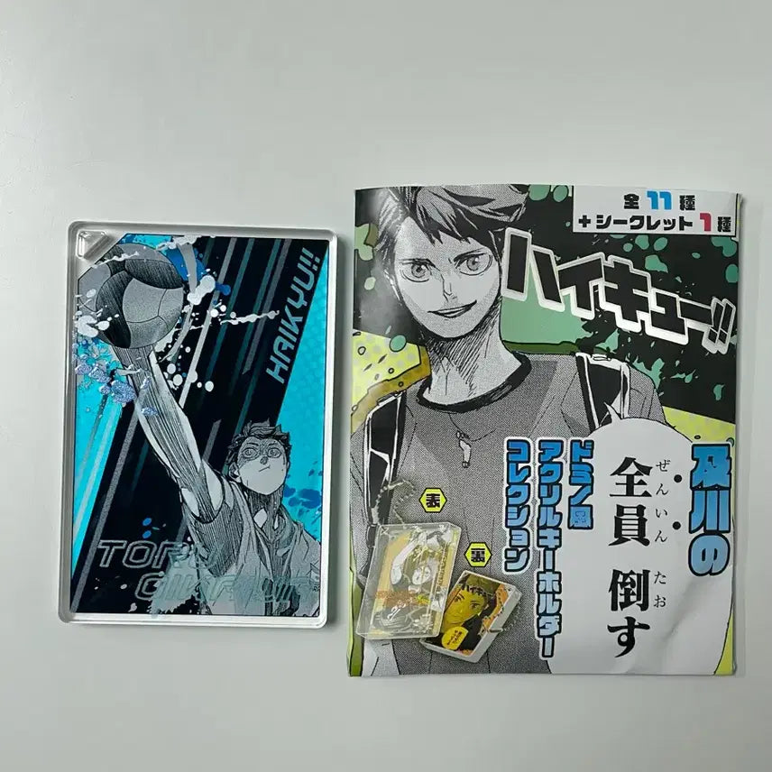 [BUNJANG] Jump Shop Haikyuu!! Oikawa Acrylic Keychain / 점프샵 하이큐 아크릴 키홀더 키링 오이카와