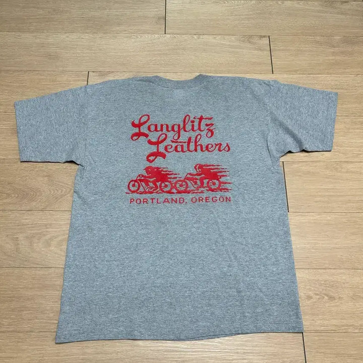 [BUNJANG] Langlitz Leather T-Shirt XL / 랑릿츠레더 랭릿츠레더 반팔티 XL Langlitz leather