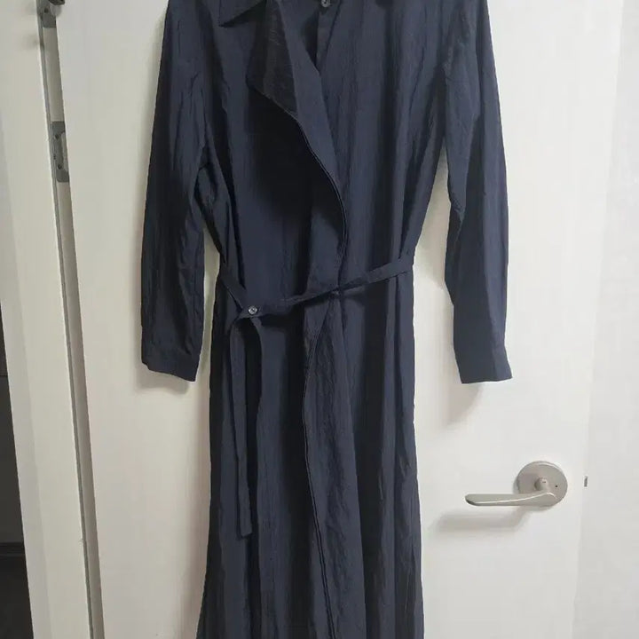 [BUNJANG] System (System) Reto Be T Navy Rayon Nylon Blend Dress / 한섬 레트바이티 원피스