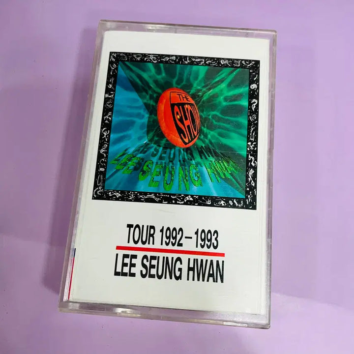 [BUNJANG] Lee Seung Hwan Live Album The Show Part I Cassette Tape / [중고음반/TAPE] 이승환 라이브앨범 The Show Part I